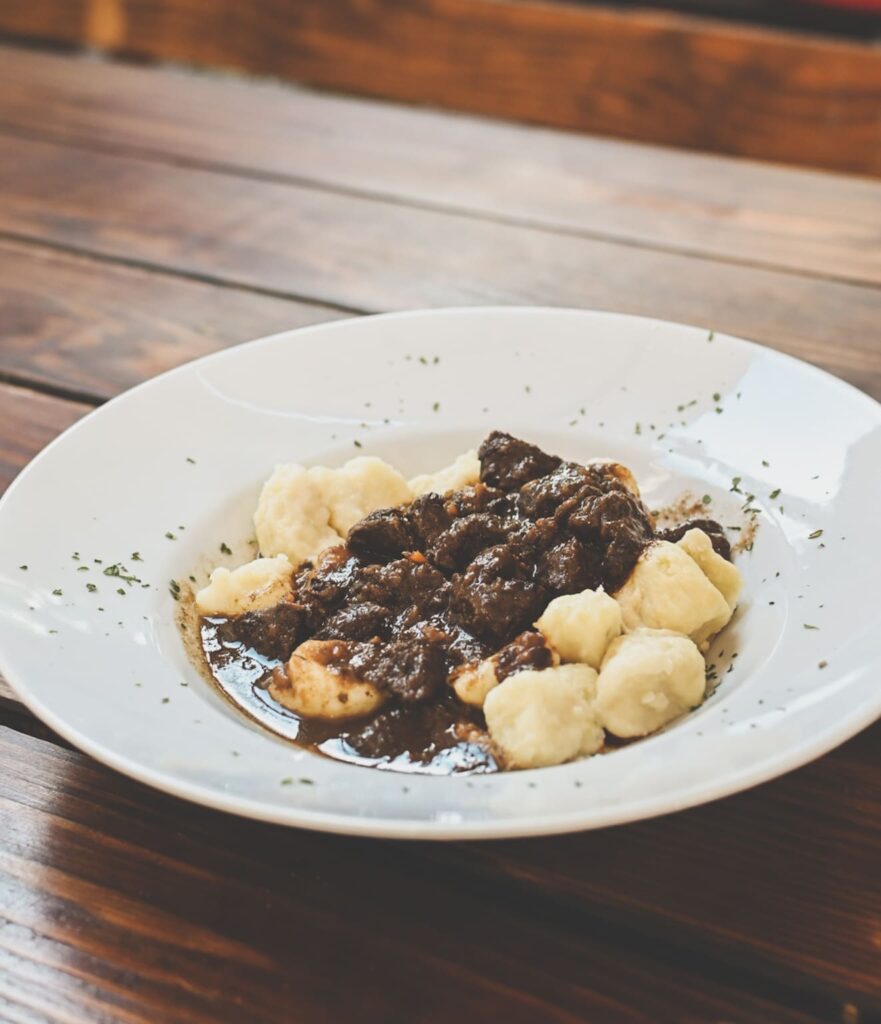 Wild Game Goulash with Gnocchi