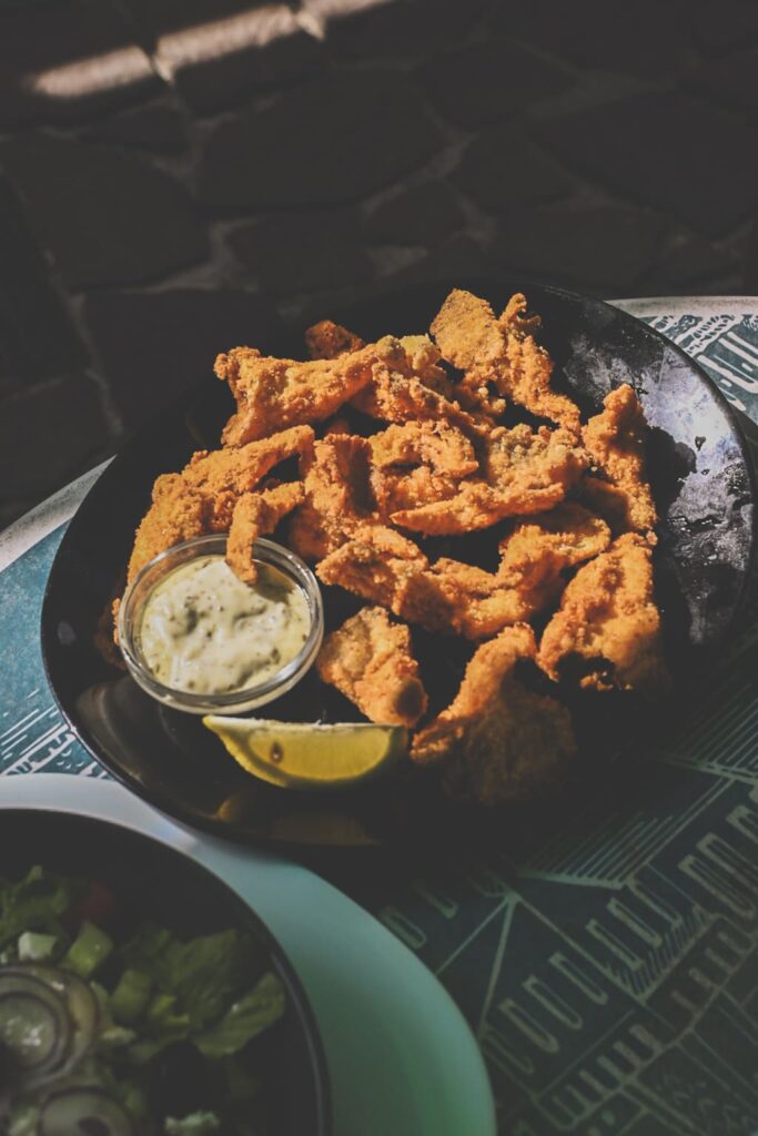 Fried Oyster Mushrooms