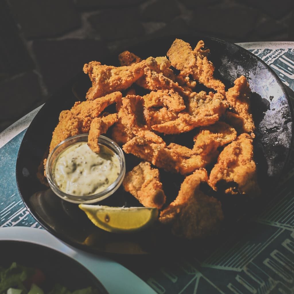 Fried Oyster Mushrooms